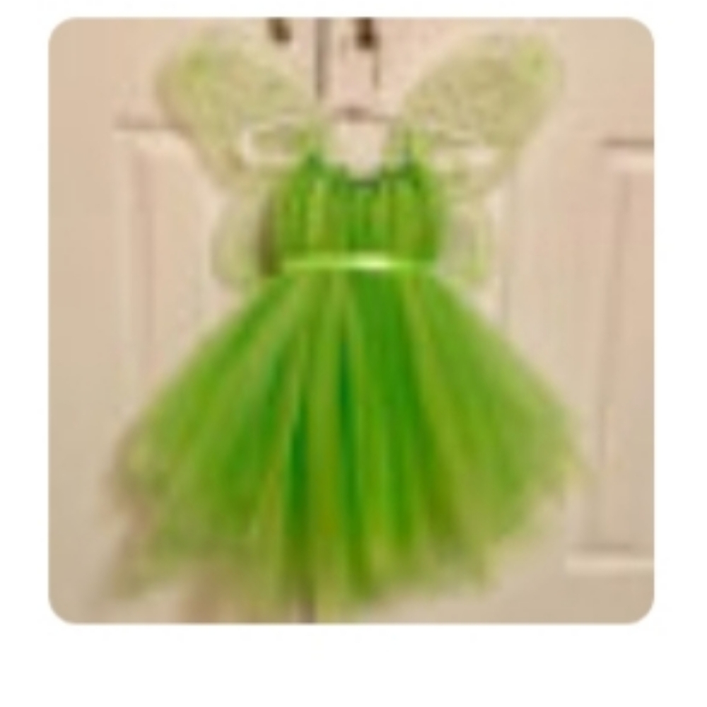 Tinkerbell handmade costume